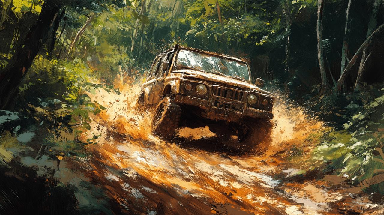Guide pratique : conseils de conduite tout-terrain pour les débutants confrontés aux passages difficiles