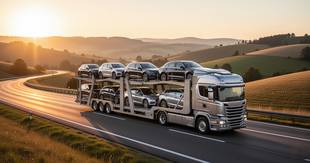 Les avantages du transport de voiture par camion pour les professionnels de l&rsquo;automobile